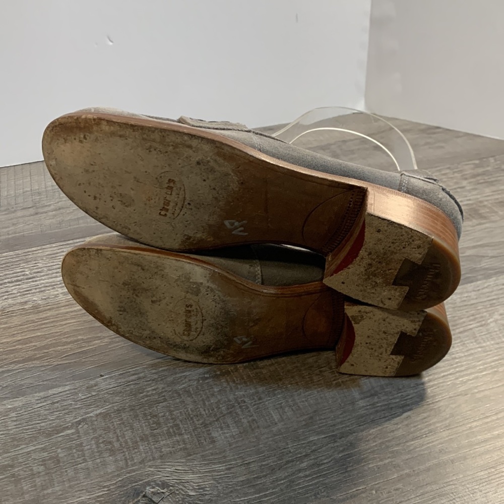 Church''s grey suede Penny loafer size 7 - Picture 6 of 10